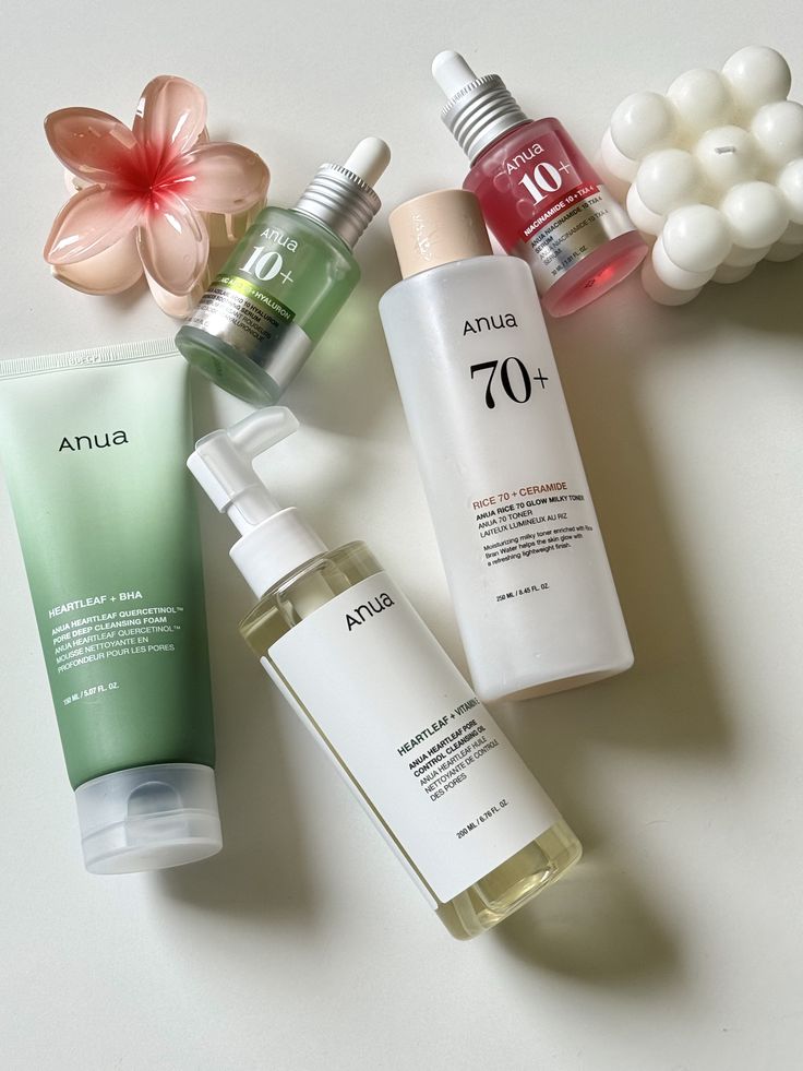 Anua skincare must haves for glowing skin🌾✨Yesstyle rewards code MONESE5